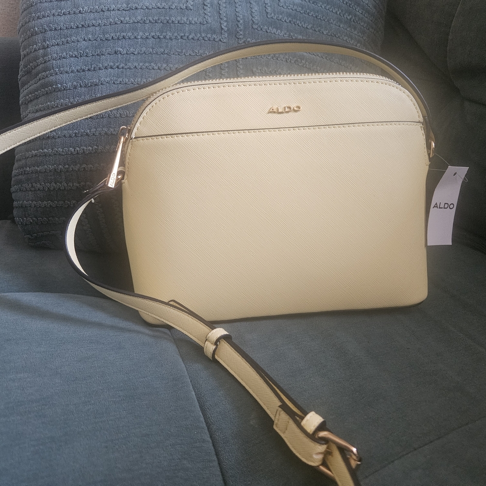 ALDO Elegant Cream Crossbody Bag